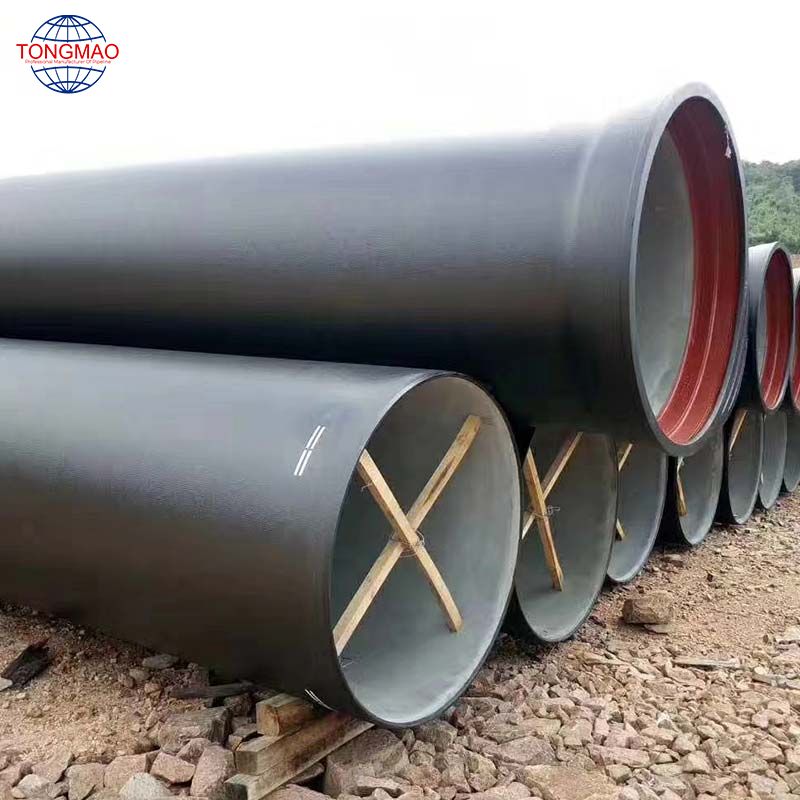 Ductile iron feed pipeline