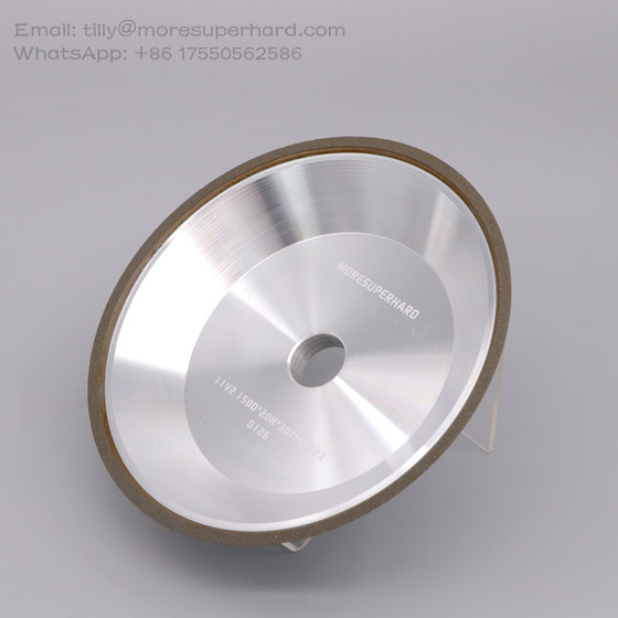 11V2 resin bond diamond grinding wheel for tungsten carbide