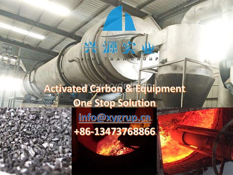China activated carbon regeneration kiln carbon rotary kiln