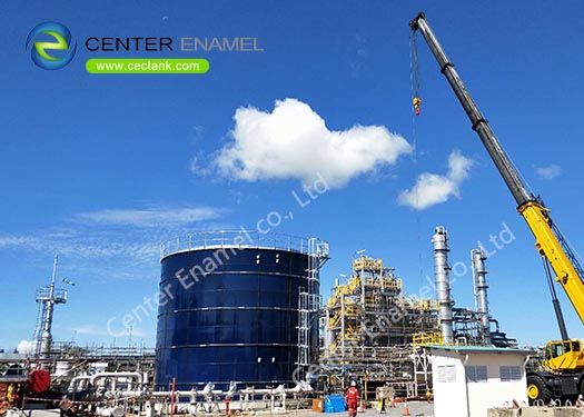 Above Ground Storage Tanks / Anaerobic Digestion Tanks For Wastewater Treatment Project