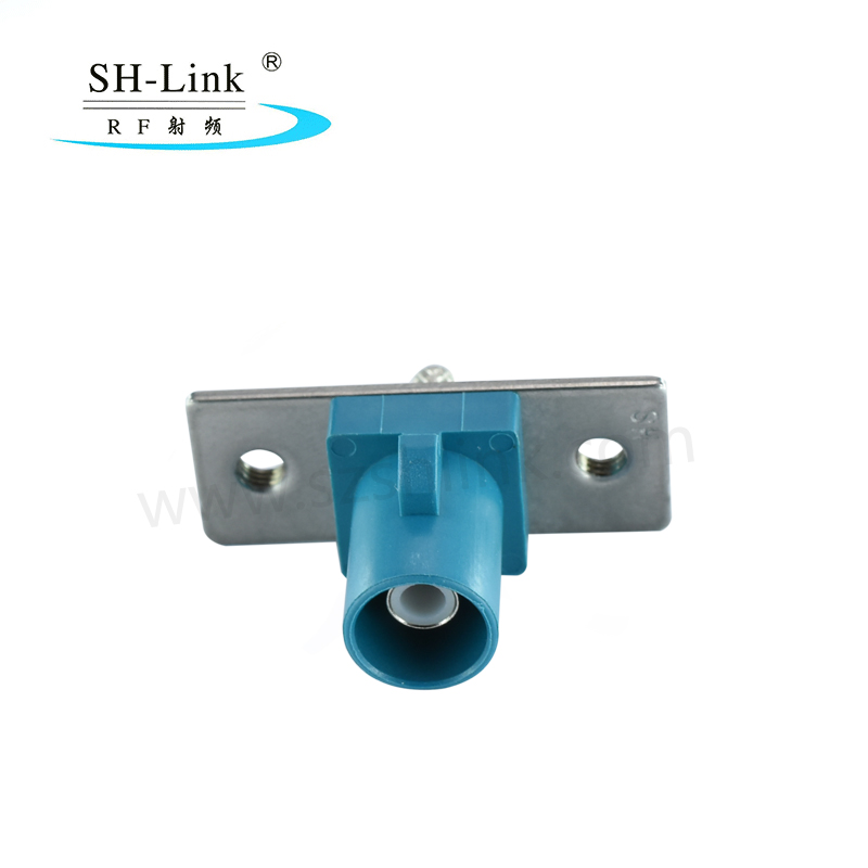 Delock FAKRA Z lug spring pin for soldering 2 prepunched holes SHM.900.0006-4.Z