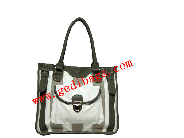 lady fashionable leather handbags
