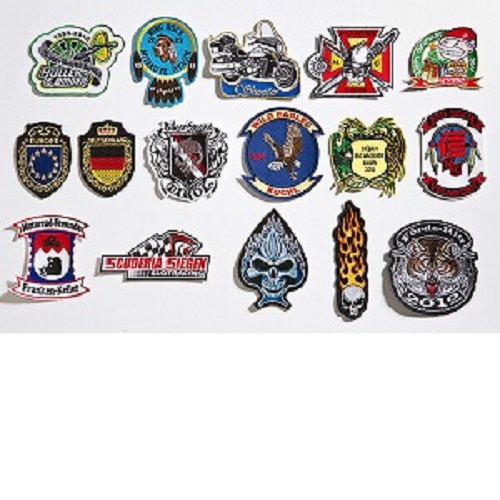 Embroidered Badges with Cutting Border