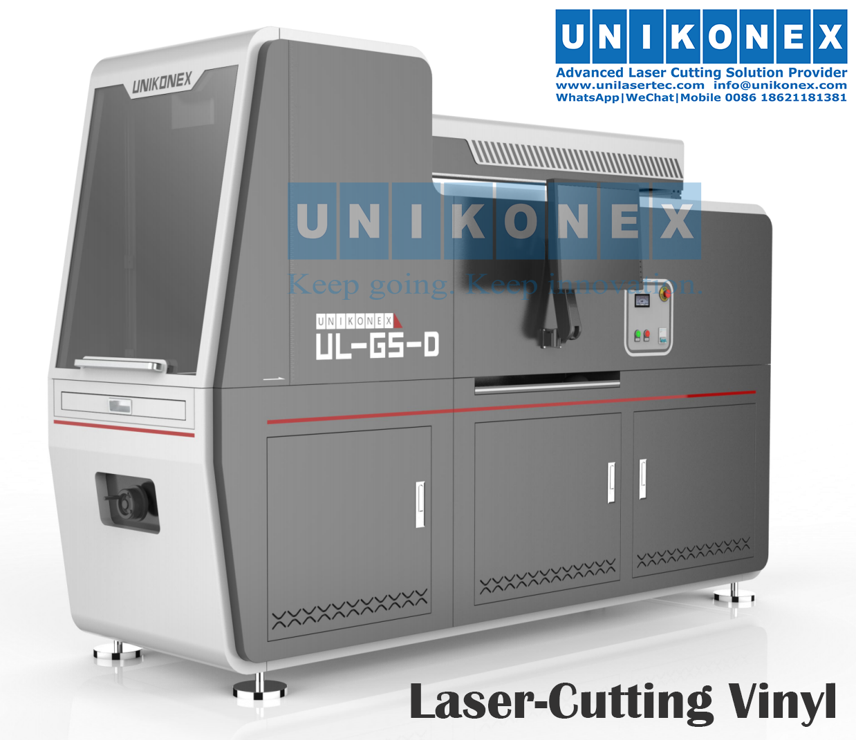  Laser-cutting vinyl machine