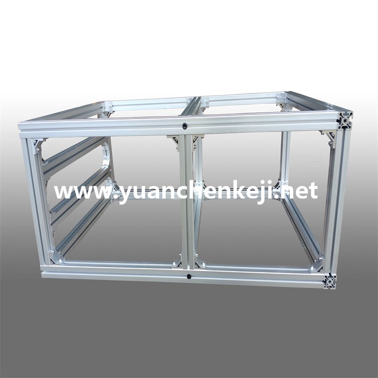 Customized Non-standard Sheet Metal Fabrication of Aluminum Profile Frame