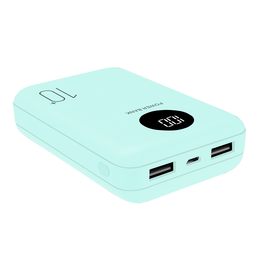Wholesale promotional 10000mah portable mobile charger mini power bank 10000mah with digital display 