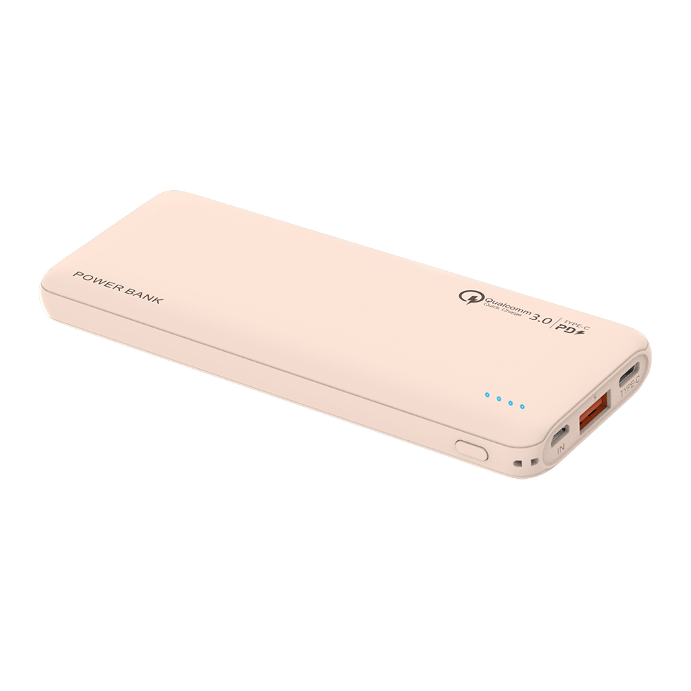 18W QC3.0 10000mAh Power Bank Fast Charging USB Type C Portable Mobile Charger External Batteries Powerbank 