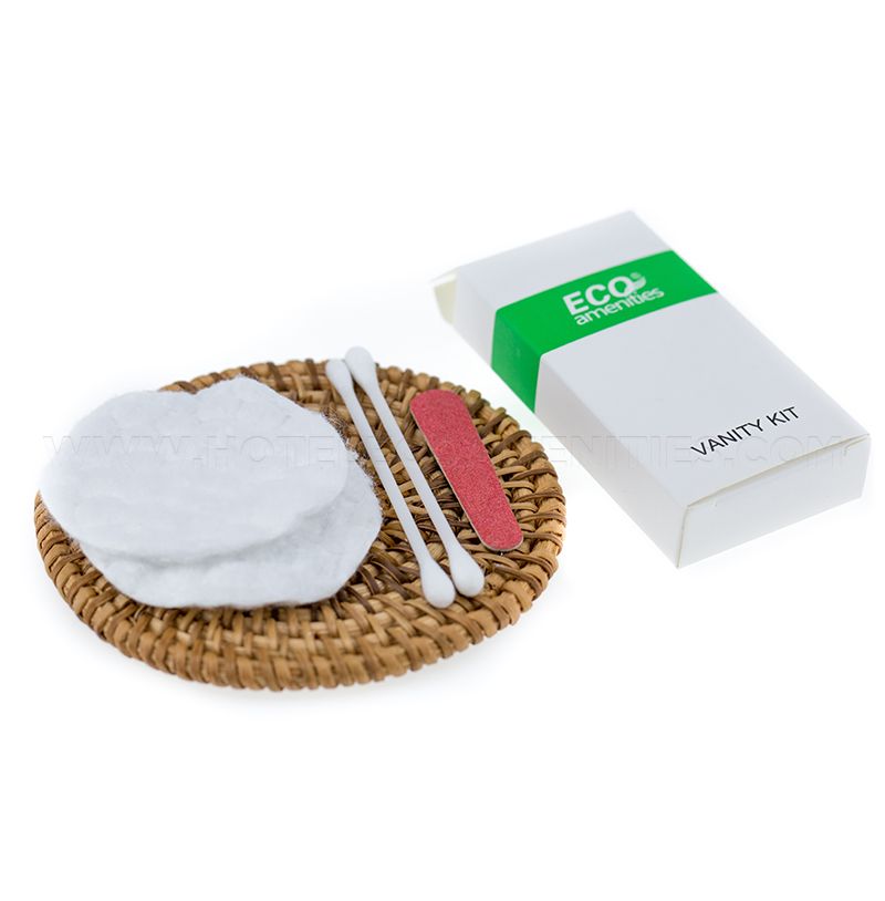ECO AMENITIES Hotel Cotton Swabs and Cotton Pads