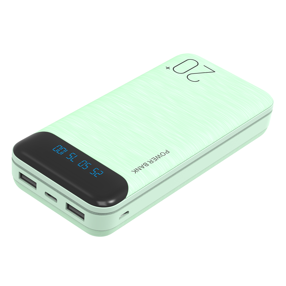 Factory Price High Capacity 20000mah Power Bank with Dual USB Ports Mobile Charger