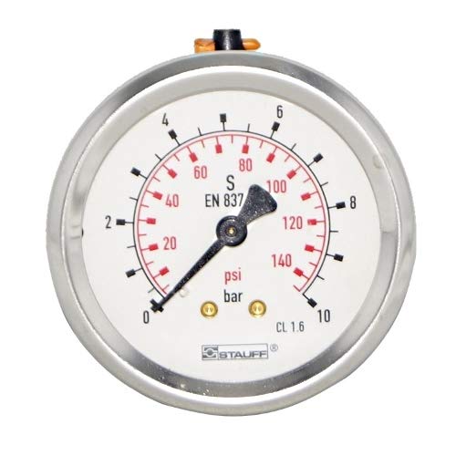 All Stainless Steel Back Entry Process Pressure Gauge