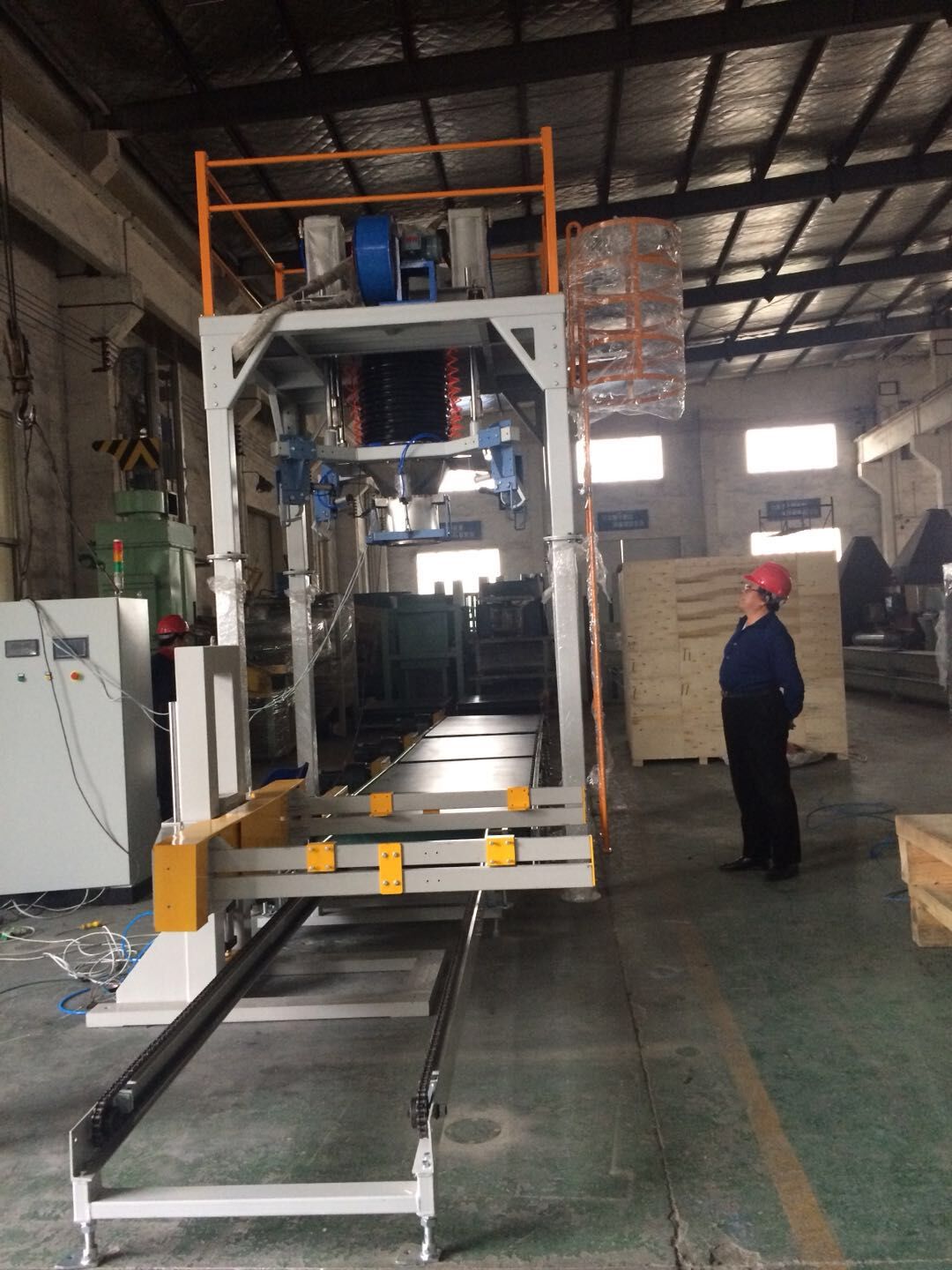 Containerised bagging system Mobile Bagging Unit