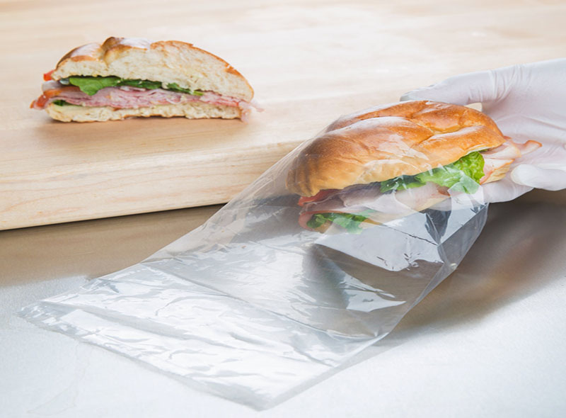 HDPE Hamburger Bag Sandwich Bag on roll