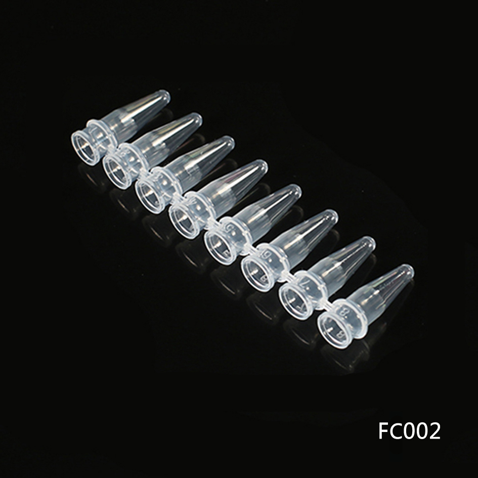 0.2ml 8-strip PCR tubes