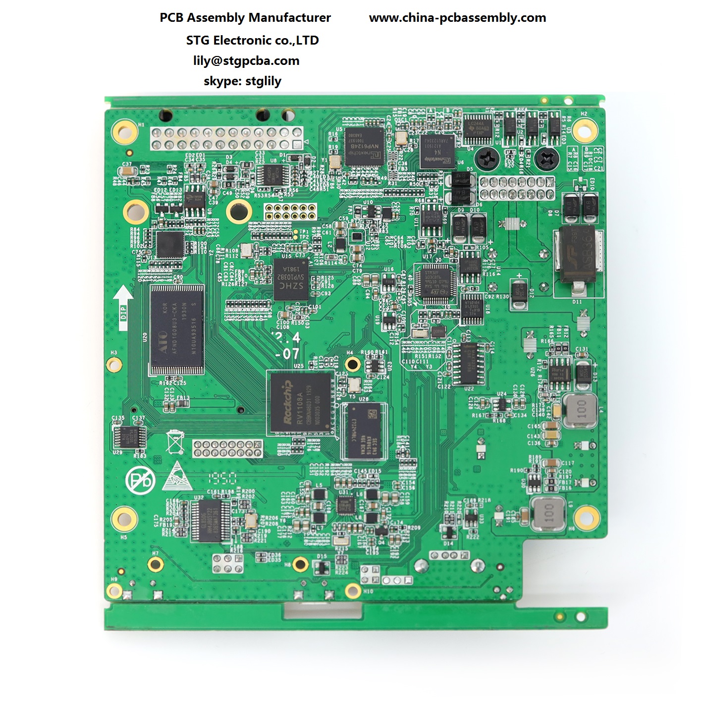 PCBA contract manufacturing for control boards,factory in shenzhen,China 