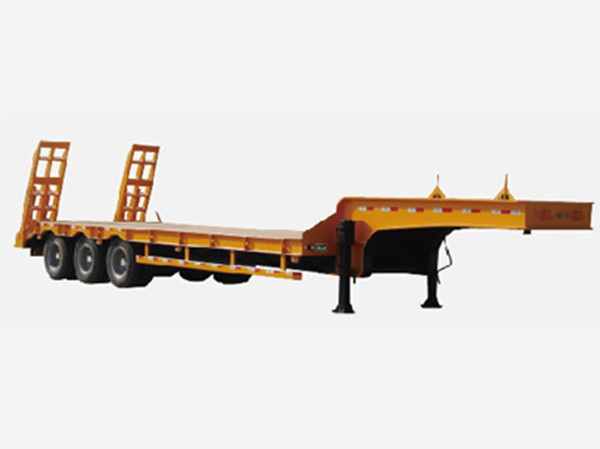 Low Flatbed Semi-trailer