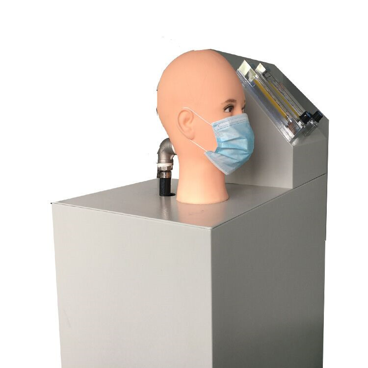 Disposable mask airflow resistance tester