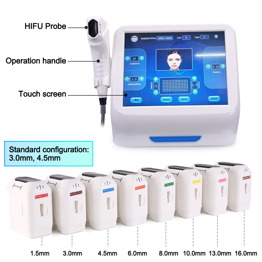 3D hi fu machine 11 lines professional salon use for anti aging body shaping