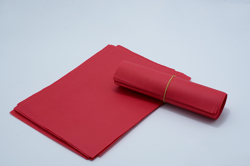 Red Plain Paper(for masking tape)