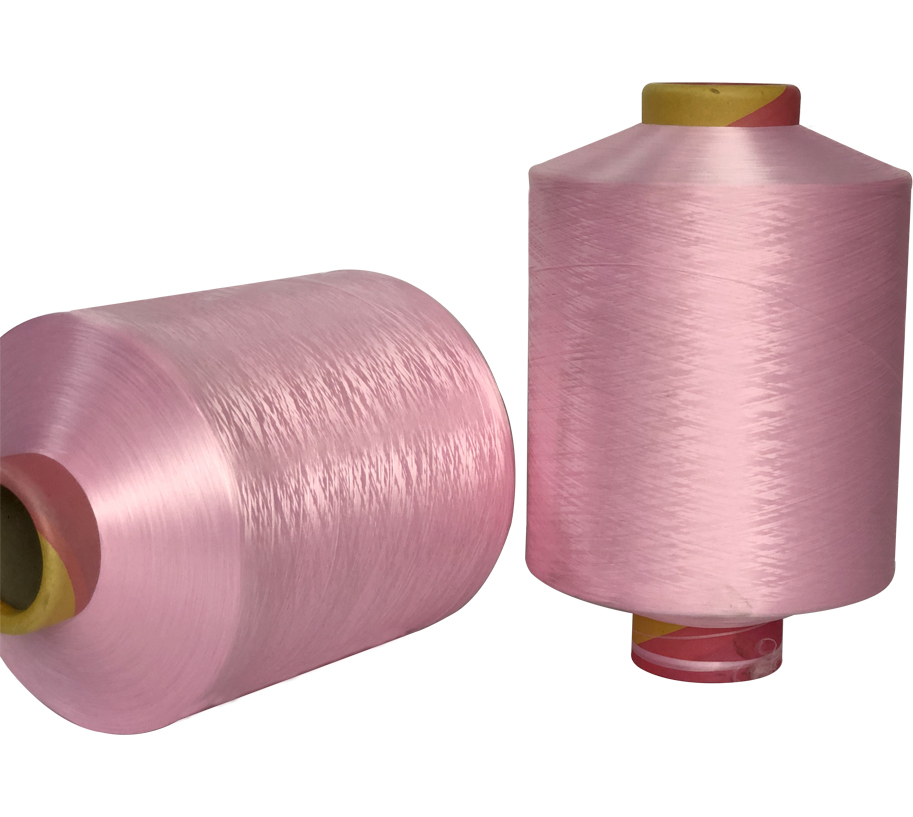 300D Pink Polyester Yarn
