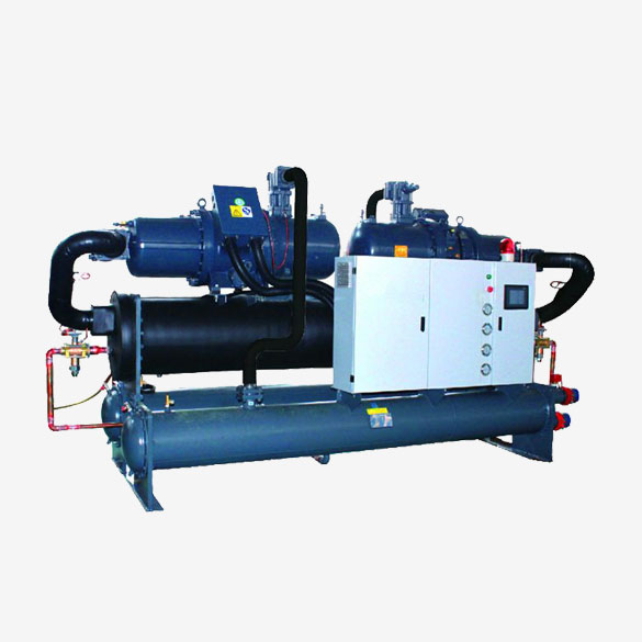 Two Stage Screw Type Industrial Water Chiller