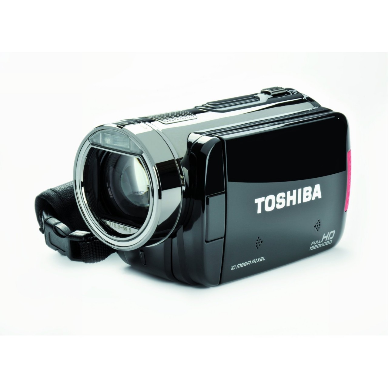 Toshiba Camileo X100 Full-HD Camcorder - Silver/Black
