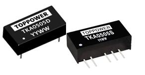 1W 3KVDC Isolated Single and Dual Output DC/DC Converters