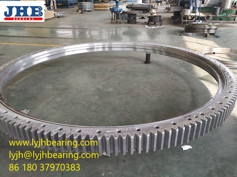 142DBS101Y four point contact ball Slewing bearing 1750x1424x120mm 