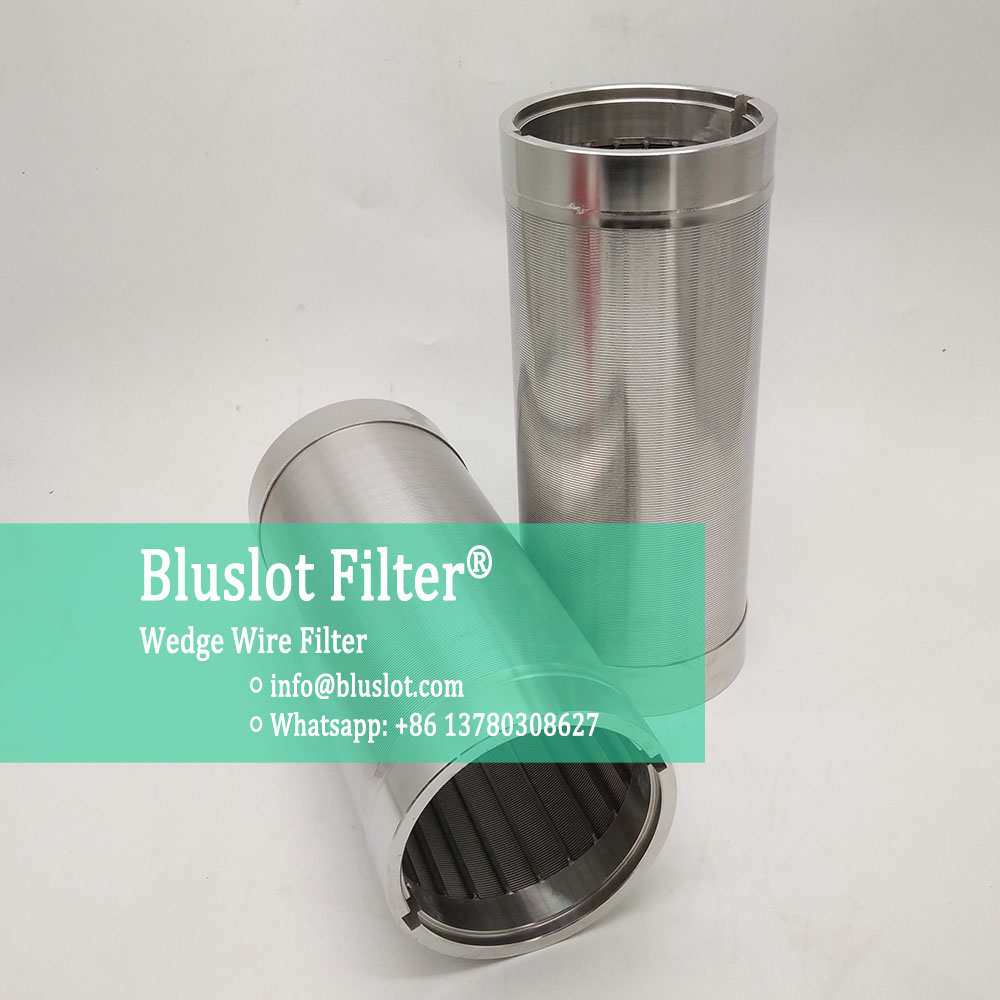 Wedge wire filter for wastewater treatment - bluslot filter