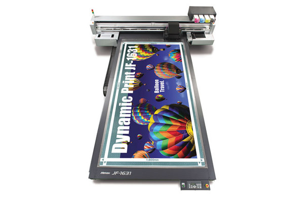 Mimaki JF-1631 UV Curable Flatbet Inkjet Printer