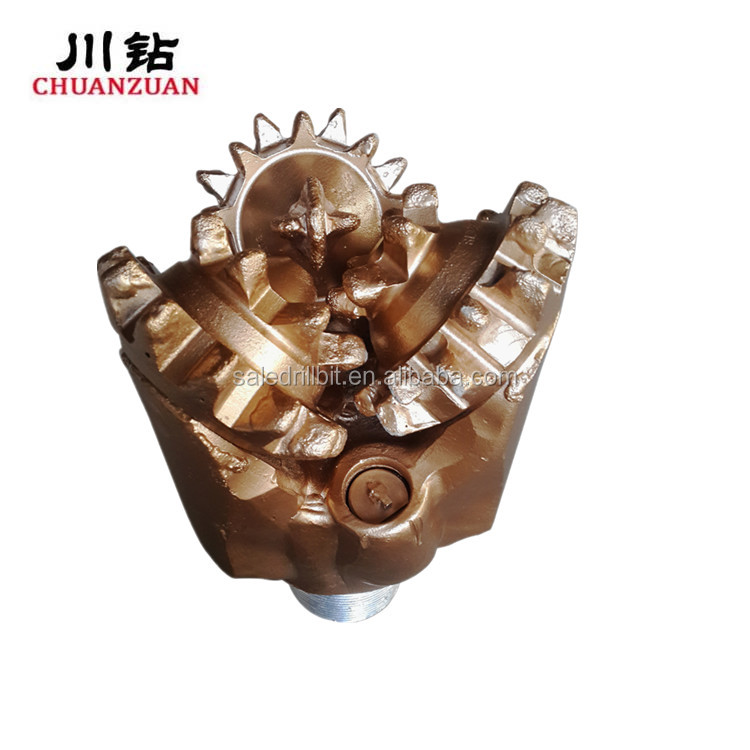 8 3/8 iadc 127 steel tooth tricone drill bit used for water well drilling