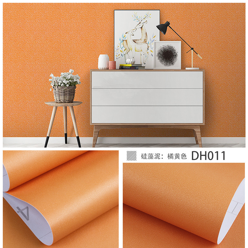 pure color wallpaper for home wall decor