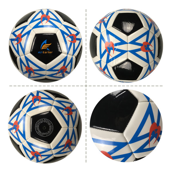 Cheap 2.5mm PVC Soccer Ball OEM Football Training