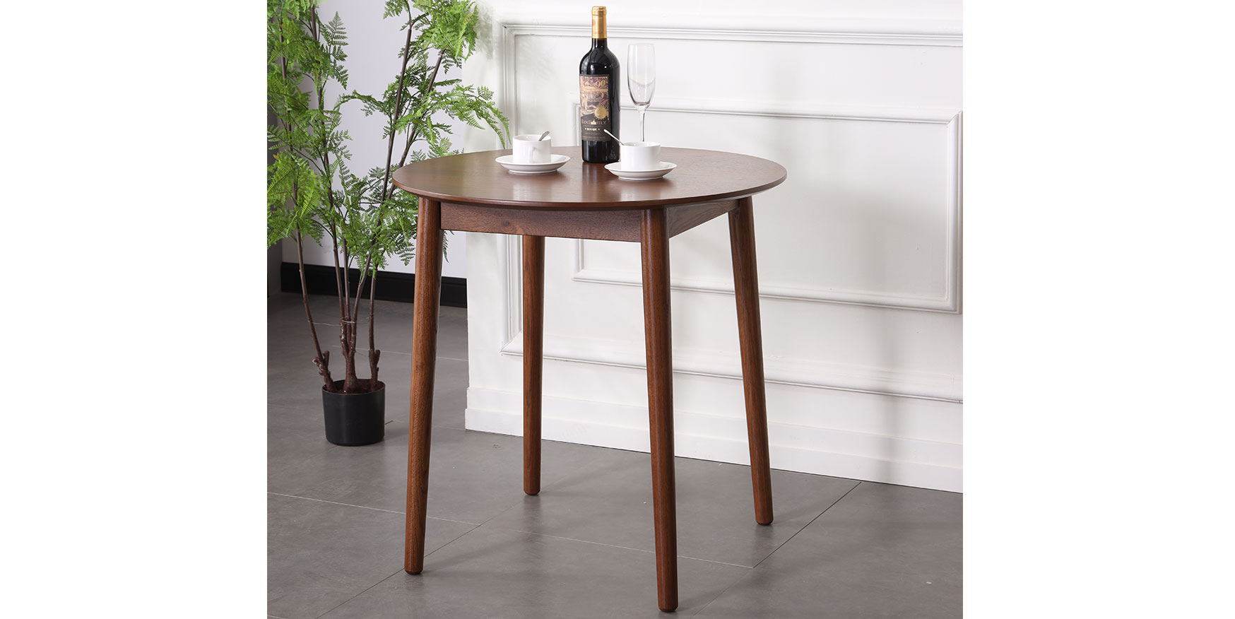 DT3-R Dining Table Modern Nordic Wooden Table Bar Table