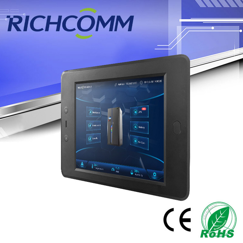 Integrated monitor touch pad