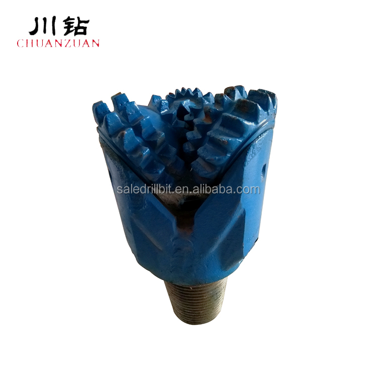4 1/2 IADC127 steel tooth tricone drill bit for water well drilling
