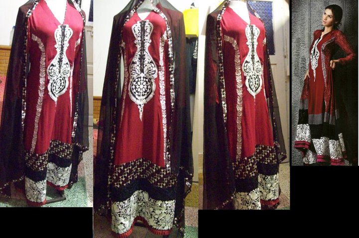 Традиционная одежда пакистанских мужчин и женщин Shalwar Kameez