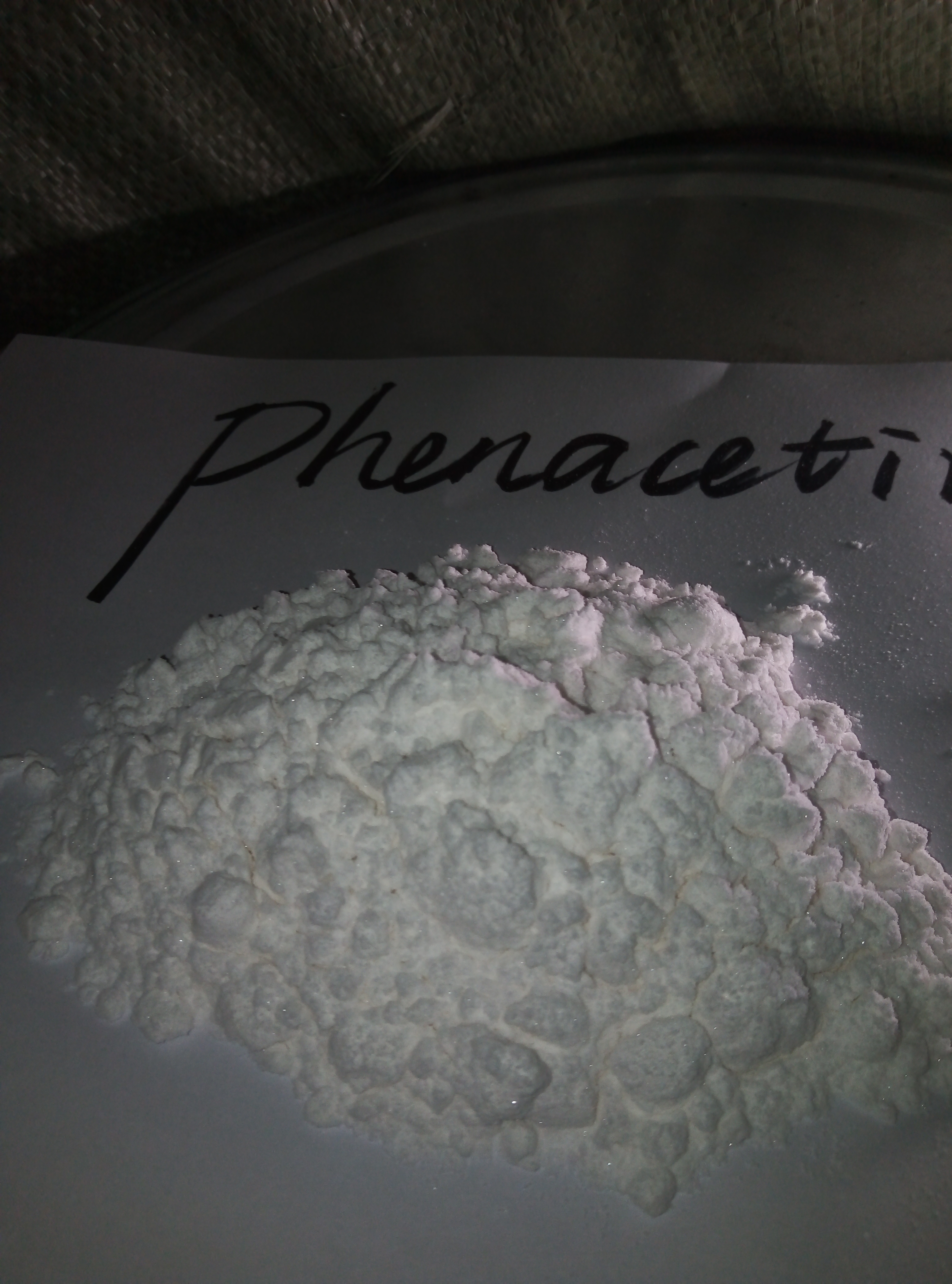 Ourope market 99% pure phenacetin powder with USP/BP standard  