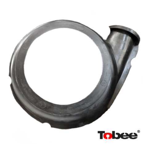 Tobee® 8/6E-AHR Rubber lined slurry pump cover plate liner F6018R55