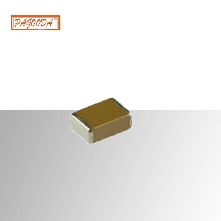 High voltage chip capacitor NPO 1206