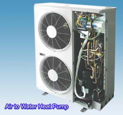 new designed air source heat pump