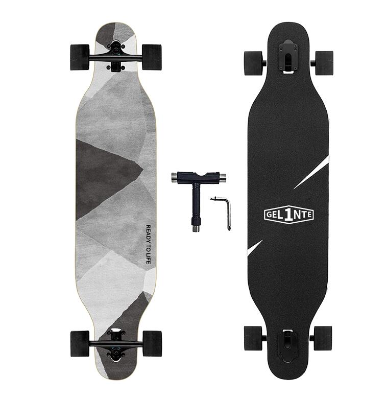Modern Four-Wheel Wood Skateboard Custom Dancing Longboard Downhill Skate Boards