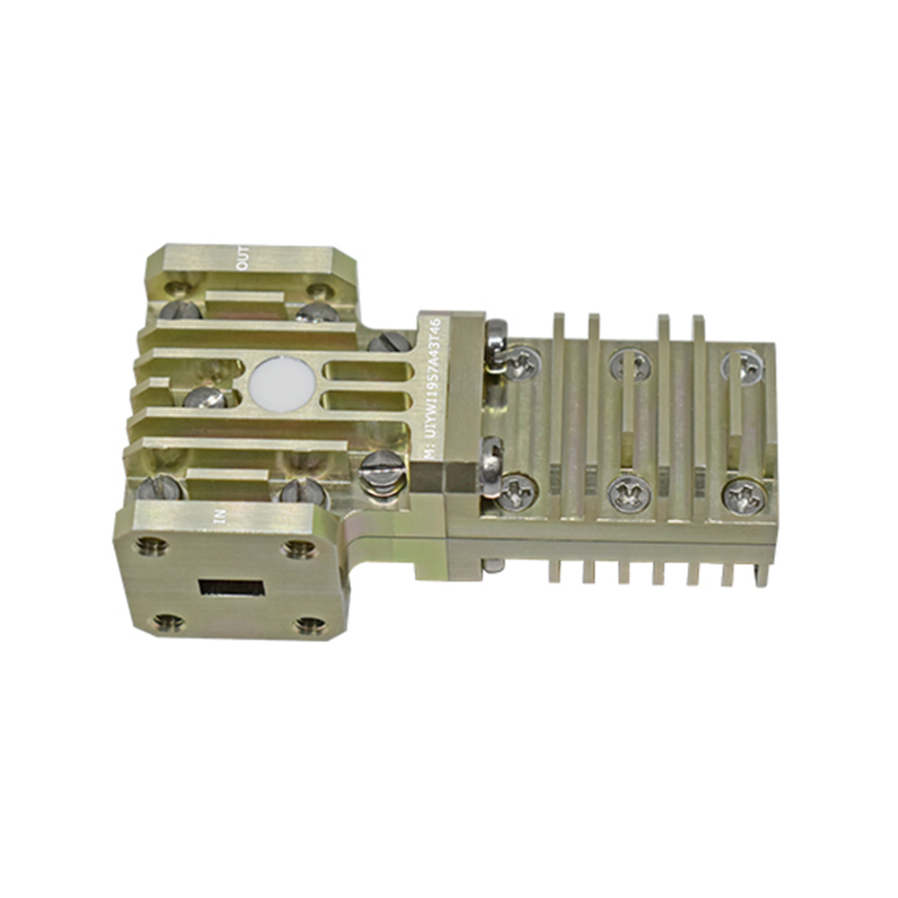 UIY waveguide isolator 43-46GHz full bandwidth