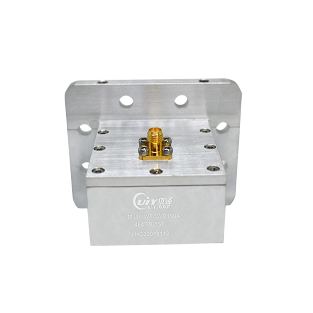 UIY waveguide to coaxial adapter WR15911.9~18.0GHz