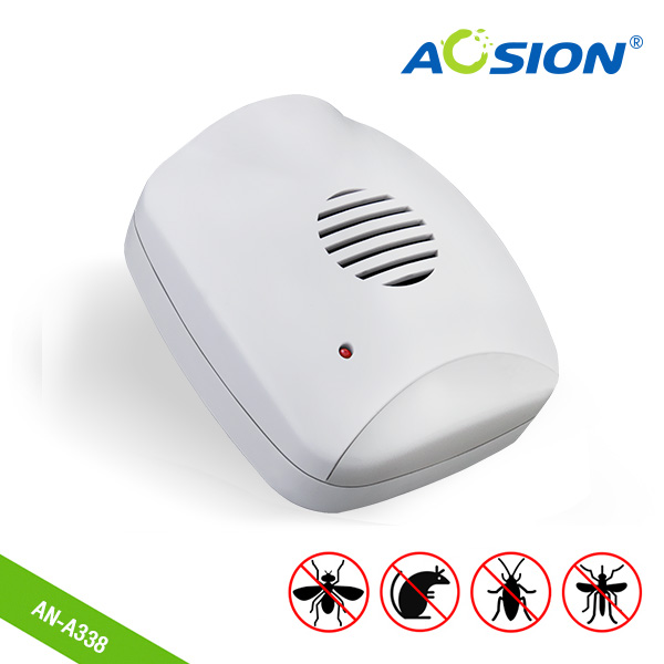 AOSION Indoor Mini Ultrasonic Pest Repellent With Night Light AN-A338