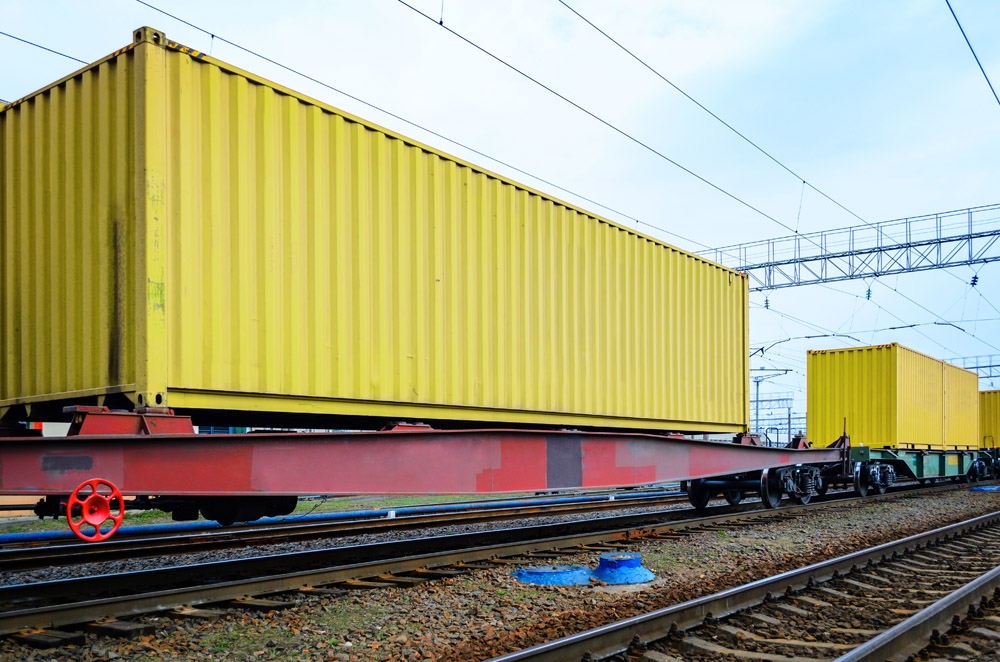 中国到俄罗斯的集装箱铁路运输