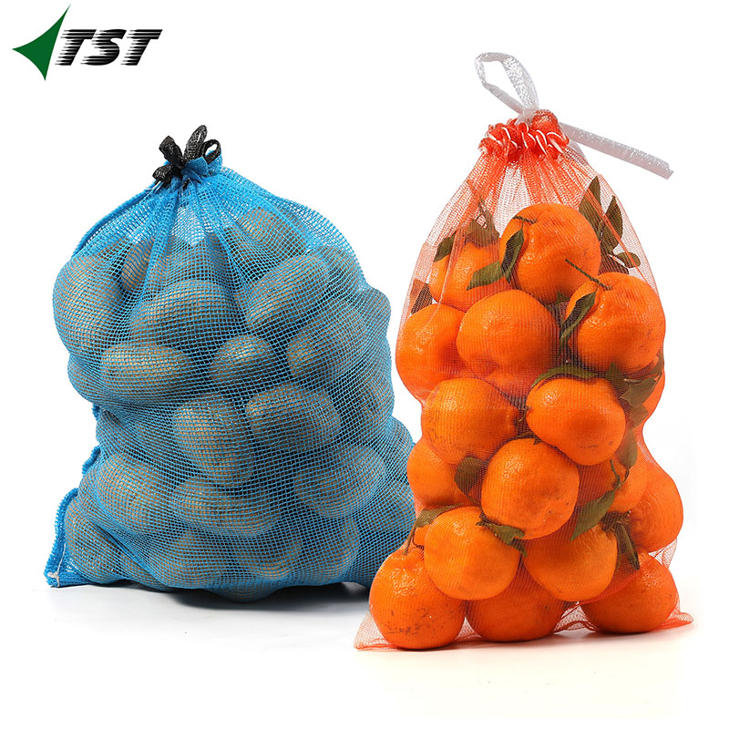 monofilament net bags for vegetable and fruit, firewood