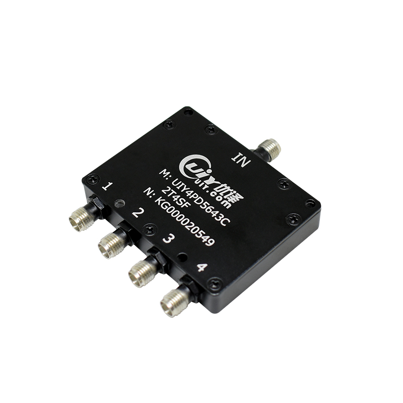 S Band 2.0~4.0GHz RF 4 Way Power Divider SMA-F
