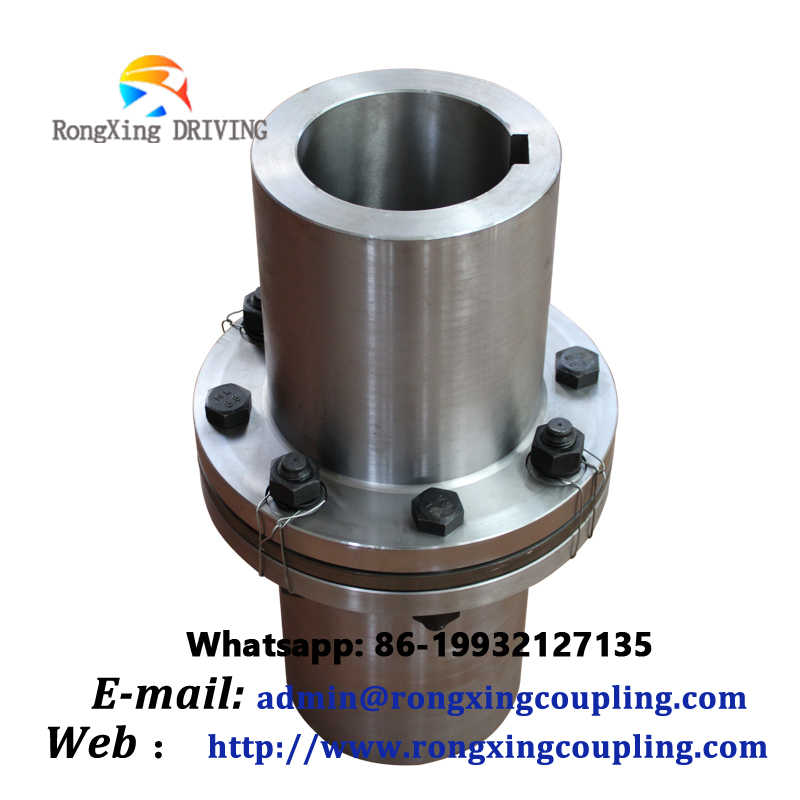 NL Nylon sleeve internal gear coupling NL8 shaft Couplings Rigid Continous sleeve and double engagement gearing