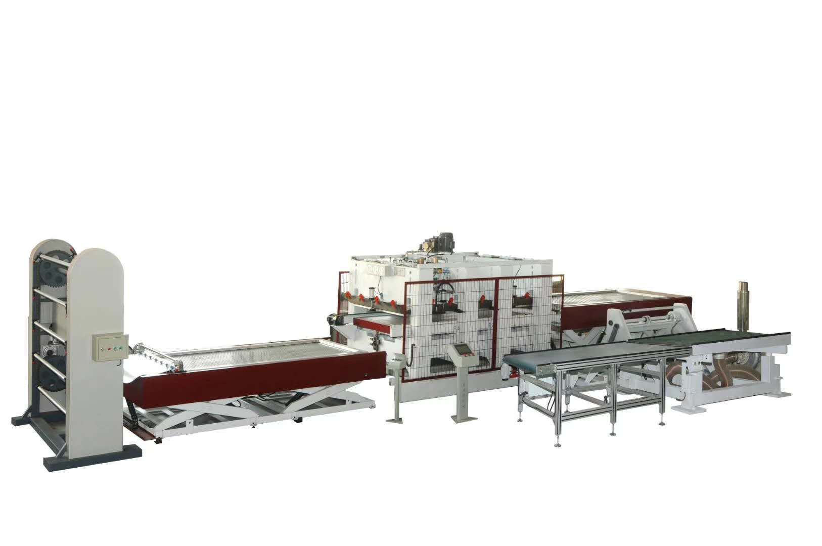3 Worktables Automatic PIN System Vacuum Press Machine