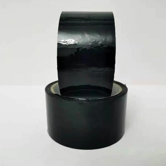 Black color Custom printed BOPP Packing Tape Adhesive